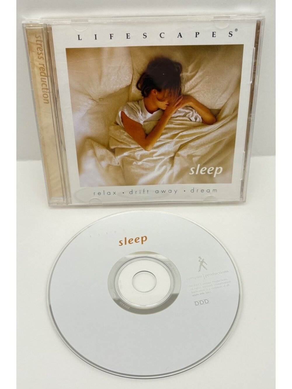 Lifescapes Sleep Stress Reduction CD Relaxation Deep Strings Flutes Delta Waves